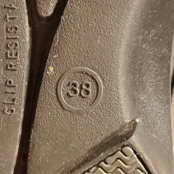 Dansko Women Shoe Elin Size US 7.5-8   EUR 38 Black Mule Pre Owned  - Picture 9 of 12